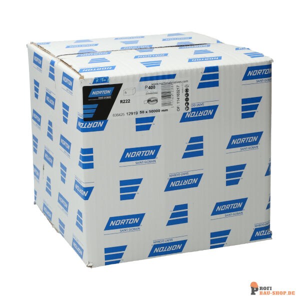 nortonschleifmittel/NORTON_schleifmittel_63642512919 Regular Rolls Norton R222 50.00x50m GRIT 400_137738